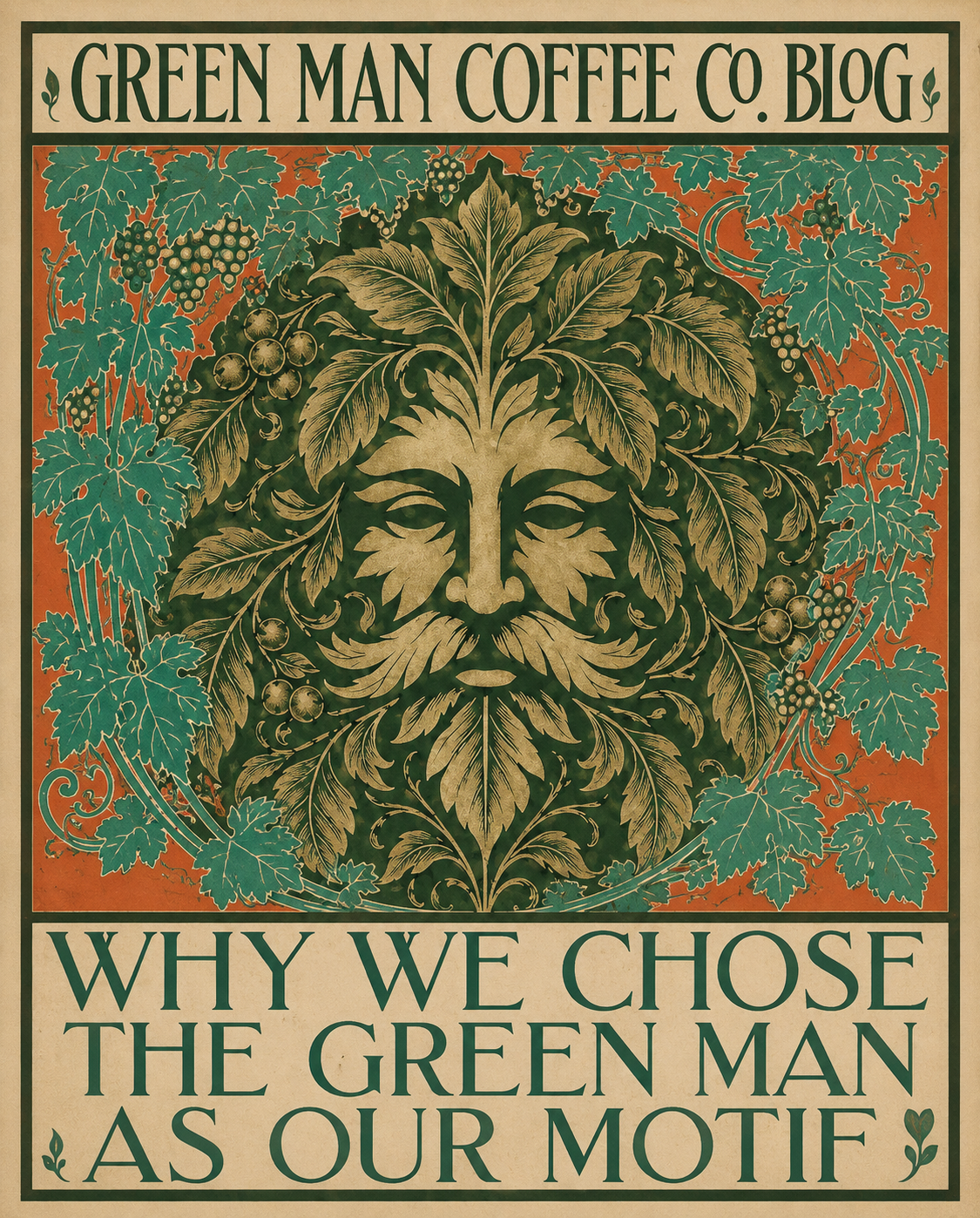 Why We Chose the Green Man as Our Motif