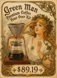 Green Man Premium Coffee Pour Over Kit