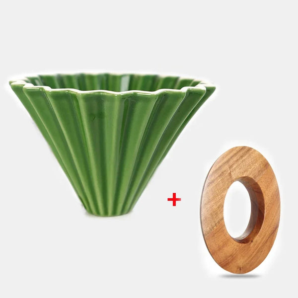 Ceramic Green Man Iconic Pour Over - Green Man Coffee