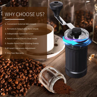 Green Man's Choice Ceramic Burr Coffee Grinder