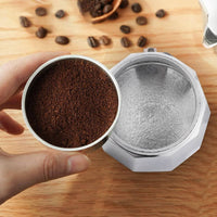 Green Man Special 3-Cup Italian Moka Pot – 180 ml Stovetop Espresso Maker